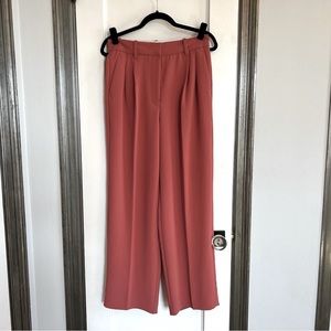 Wilfred by Aritzia Effortless Pant in Warm Sienna Red, Size 8, LIKE NEW